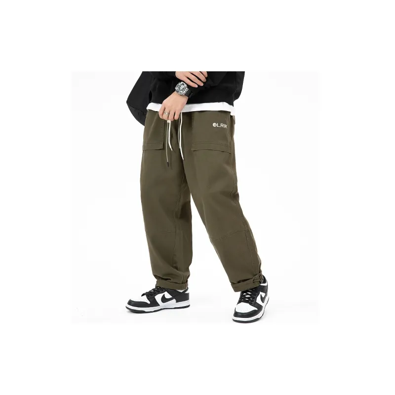 OLRIK Straight Casual Pants Unisex-2