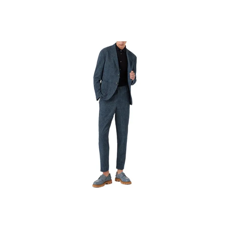 EMPORIO ARMANI Casual Pants Men Dark Blue-1
