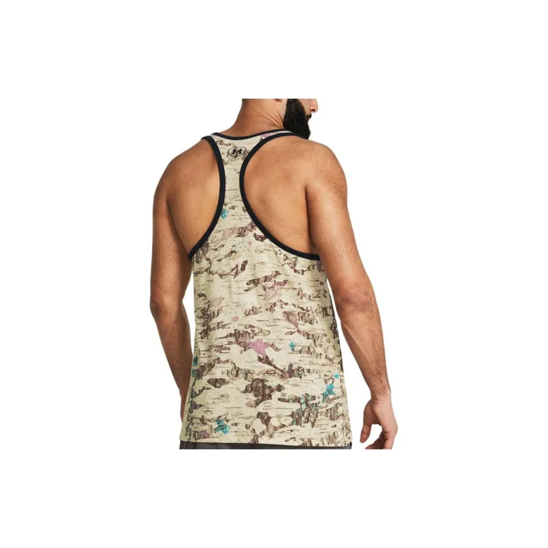 Under Armour Project Tank Tops Men's Silt Gray-3