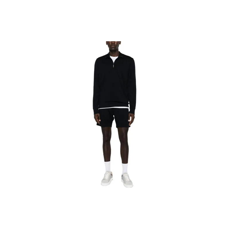 Orlebar Brown Half zip Wool Jumper-1