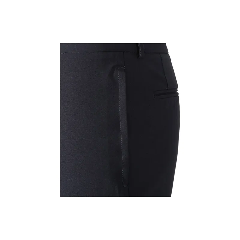 EMPORIO ARMANI Suit Trouser Men's Black Blue-4