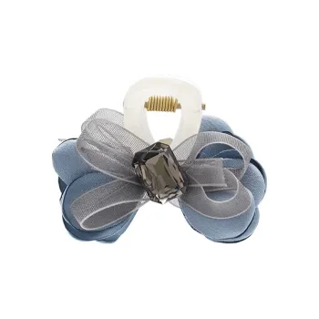ROYALSASA Faux Crystal Hair Claw Clip Women's