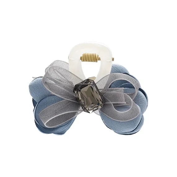 ROYALSASA Faux Crystal Hair Claw Clip Women's-0