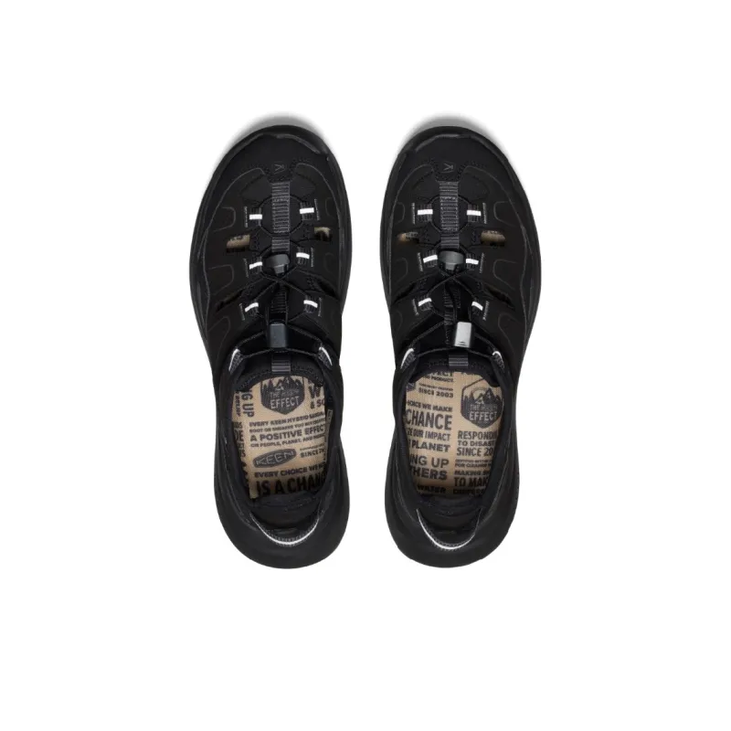 KEEN WK450 Cushioned Wear Resistant Breathable Low Top Casual Shoes Men's Black-3