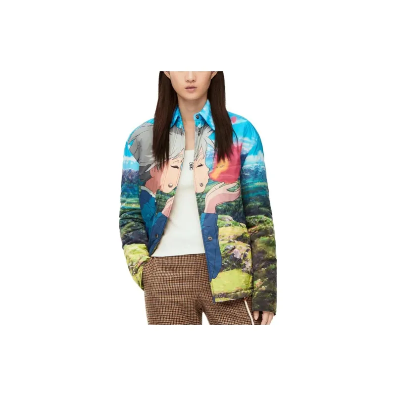 LOEWE X Howl's Moving Castle SS23 Jackets Coats Unisex Multicolor-1