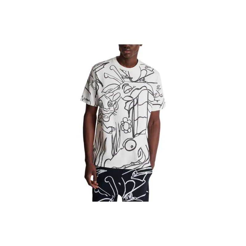 BALMAIN X Disney Graphic print T shirt-5