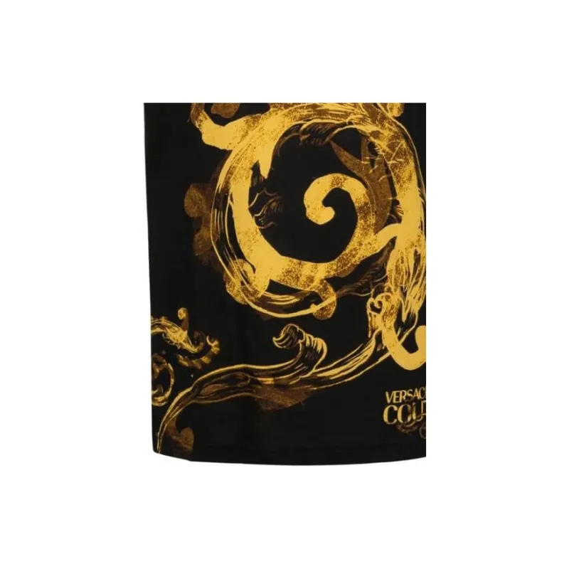 VERSACE JEANS COUTURE Barocco Printed Crewneck T Shirt-3