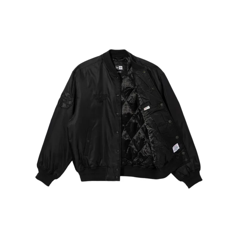 New Era Jackets Coats Unisex Black-1