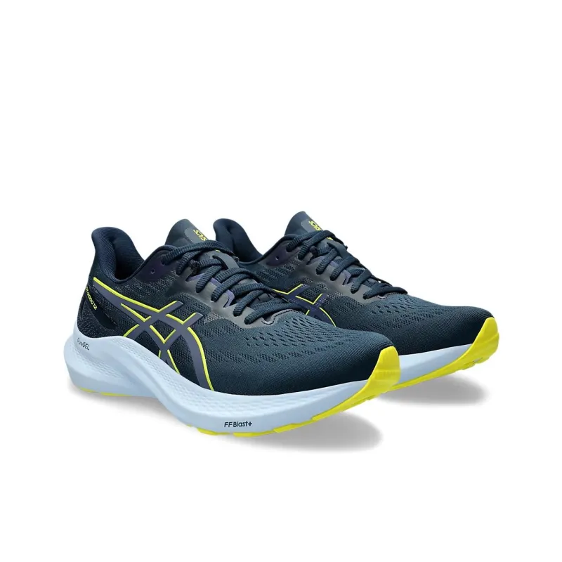 Asics GT 2000 12 Wide 'French Blue Bright Yellow'-2