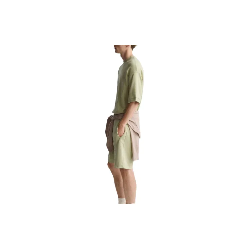 ZARA T-Shirts Men Light Green-4