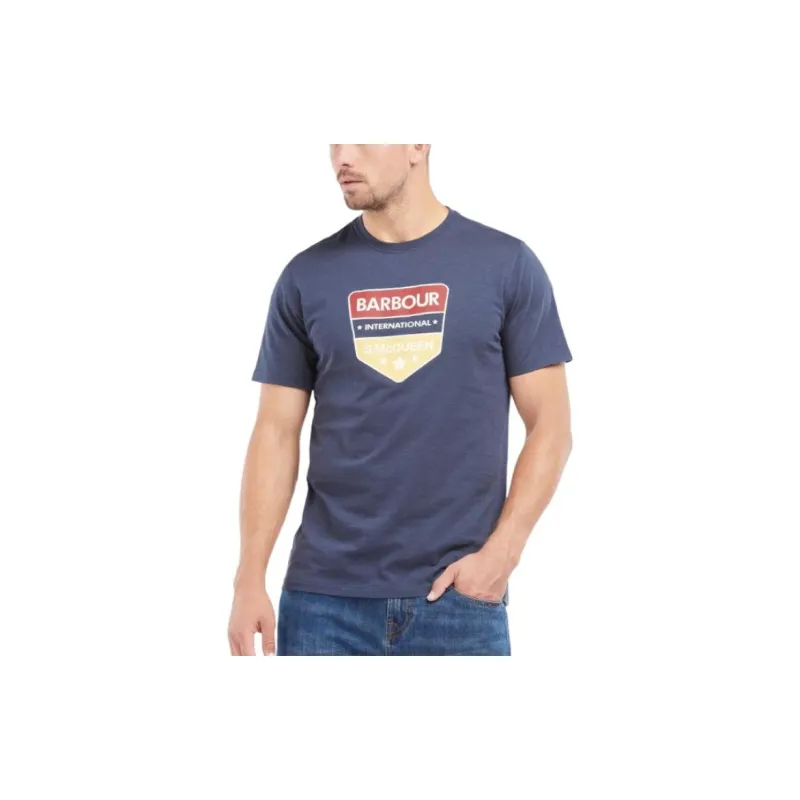BARBOUR T Shirt Men's Marine Blue-1