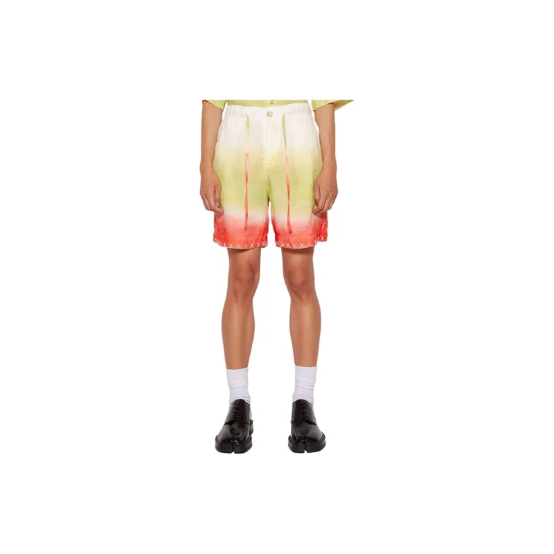 The Elder Statesman Sulfur Shorts-1