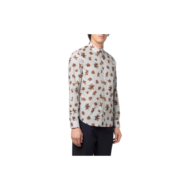 Paul Smith Shirts Men Gray-2