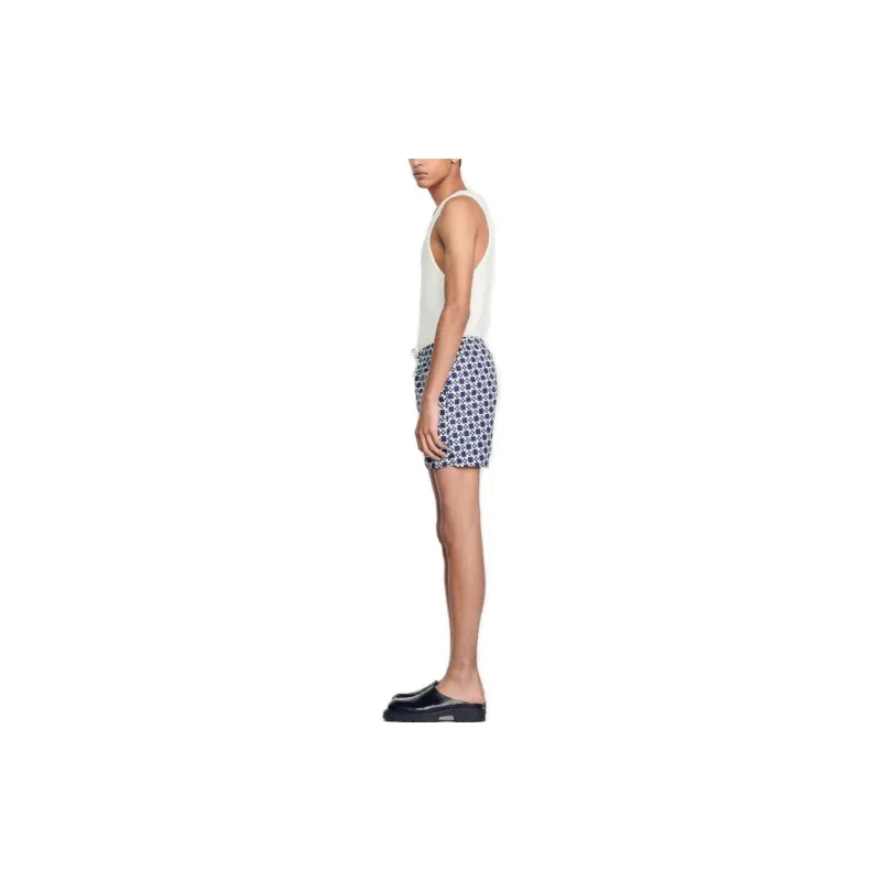 Sandro Casual Shorts Men's Dark Blue-2