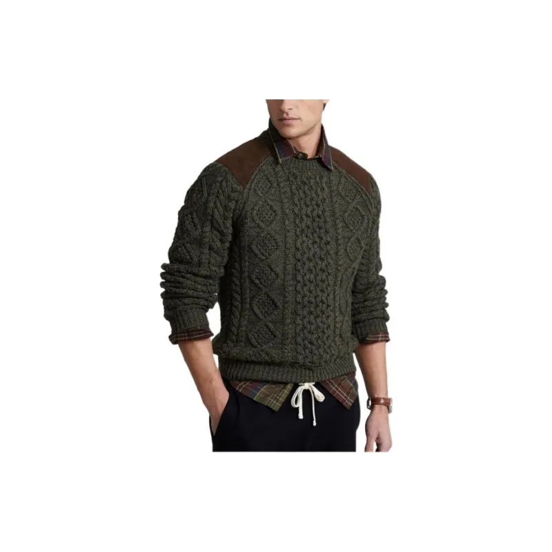Polo Ralph Lauren Cashmere Sweaters Men Green-2