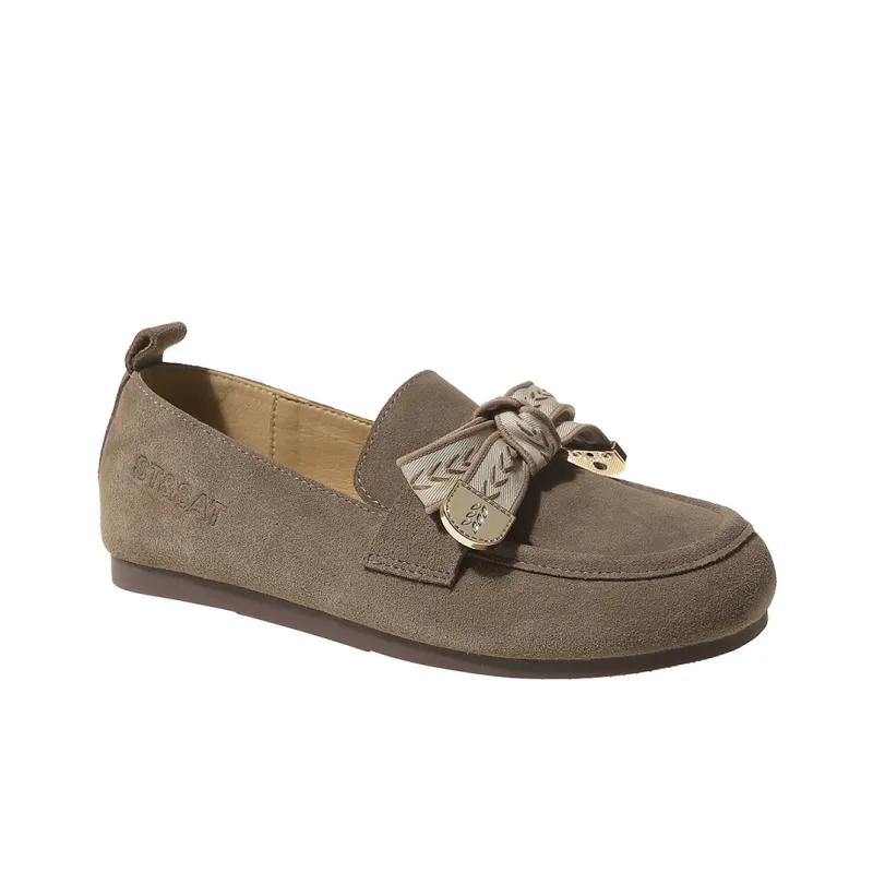 ST&SAT Loafers Women's Brown/Red Brown/Khaki/Khaki Gray-8