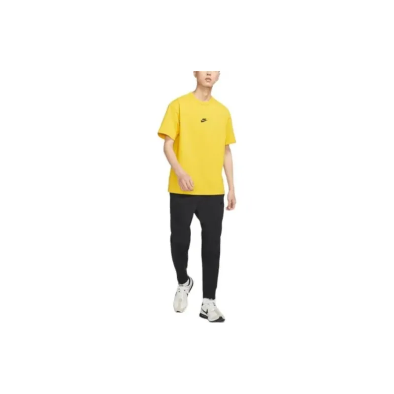 Nike T Shirts Men Yellow-3