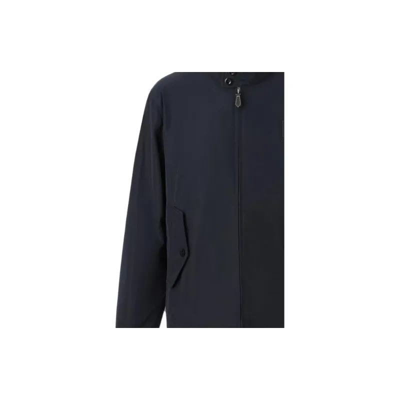 Burberry Letter Graphic Applique Harrington Jacket-5