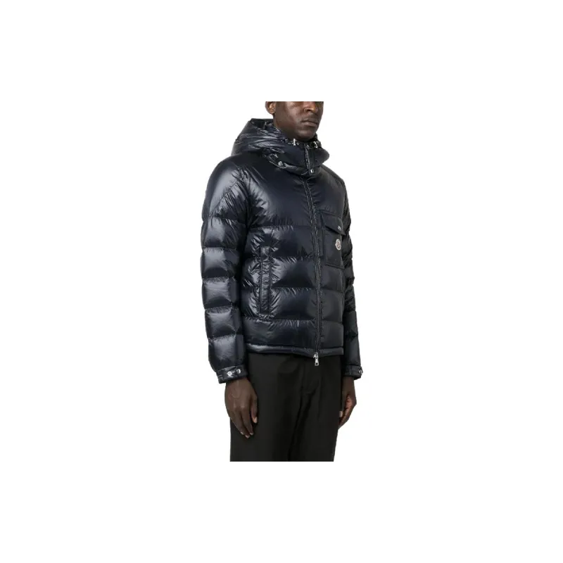 Moncler Wollaston FW23 Down Jacket Men's Midnight Blue-4