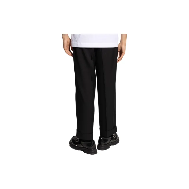 JIL SANDER Straight Leg Pleated Trousers-2
