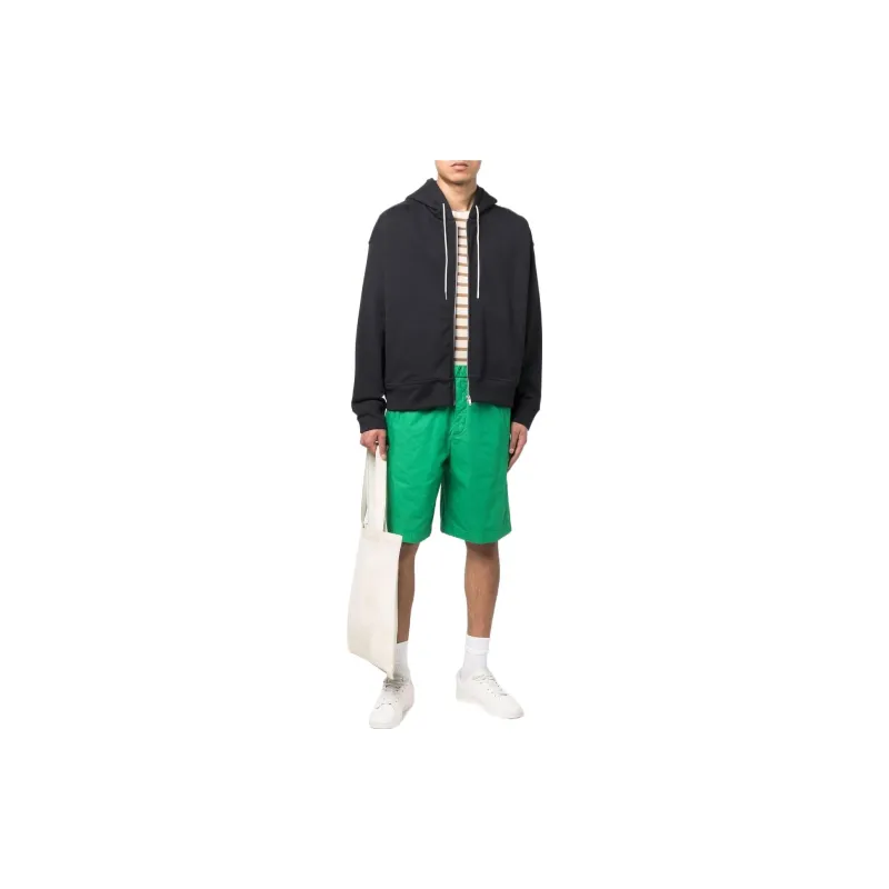 JIL SANDER High Waist Knee Length Shorts-1
