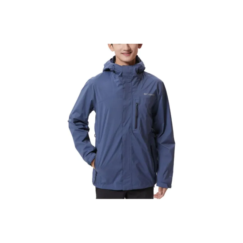 Columbia Jacket Men's Navy Blue-3