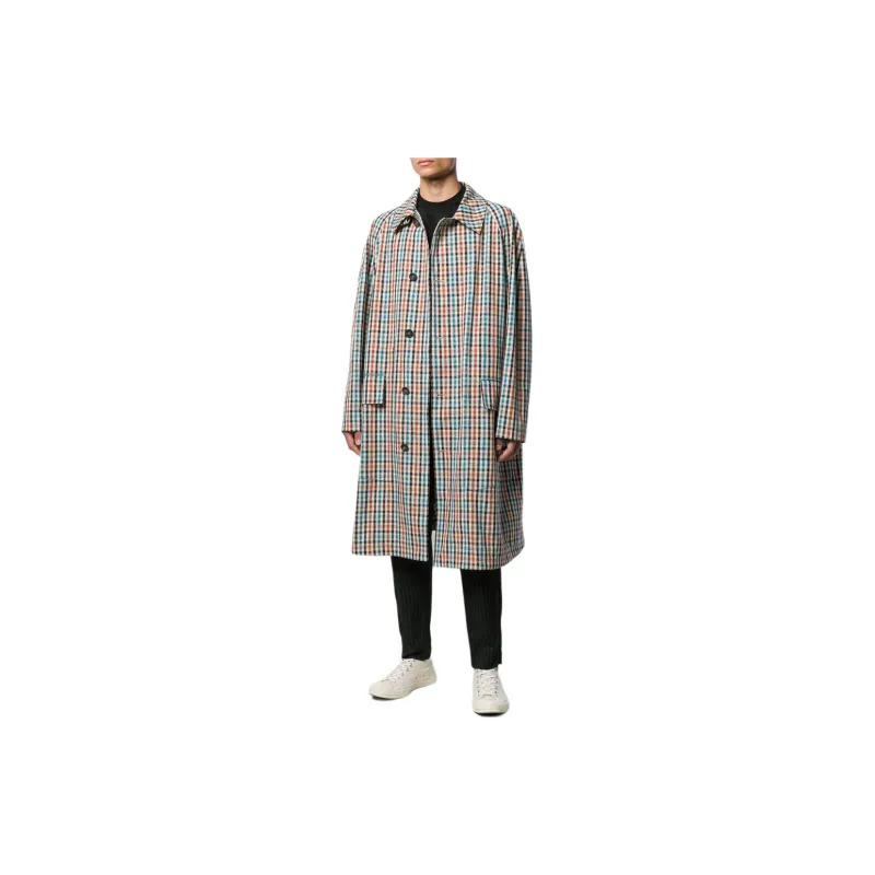 Vivienne Westwood Vichy Print Trench Coat-3
