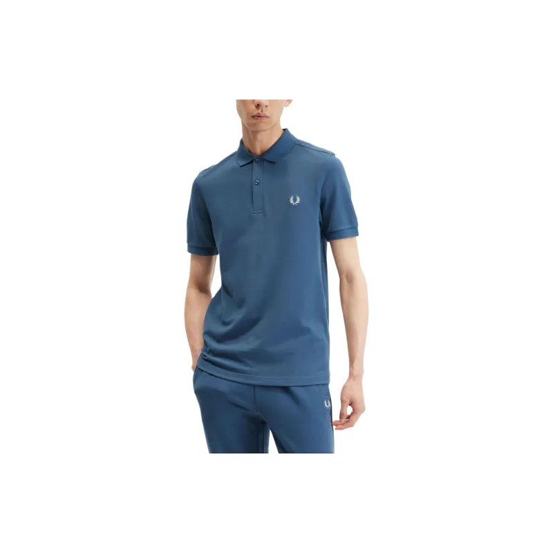 FRED PERRY SS24 Polo Shirt Men's Lake Blue-2