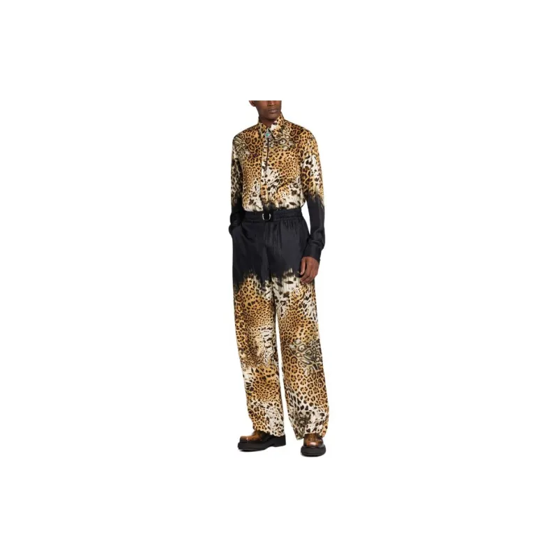 Roberto Cavalli Leopard print Long sleeved Shirt-3