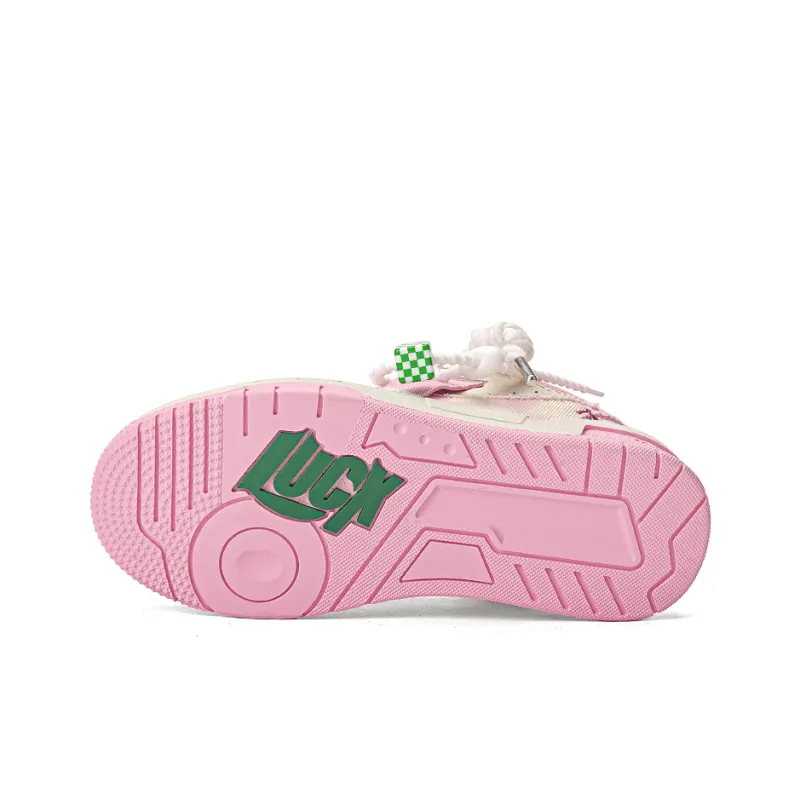 LUCX Slip-Resistant Cushioning Wear-Resistant Height Increasing Low-Top Skateboard Shoes Unisex-5