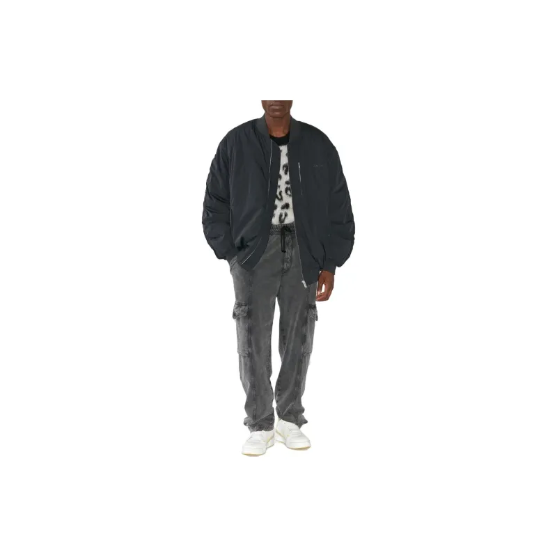 ISABEL MARANT Bakya Logo Embroidered Bomber Jacket-1
