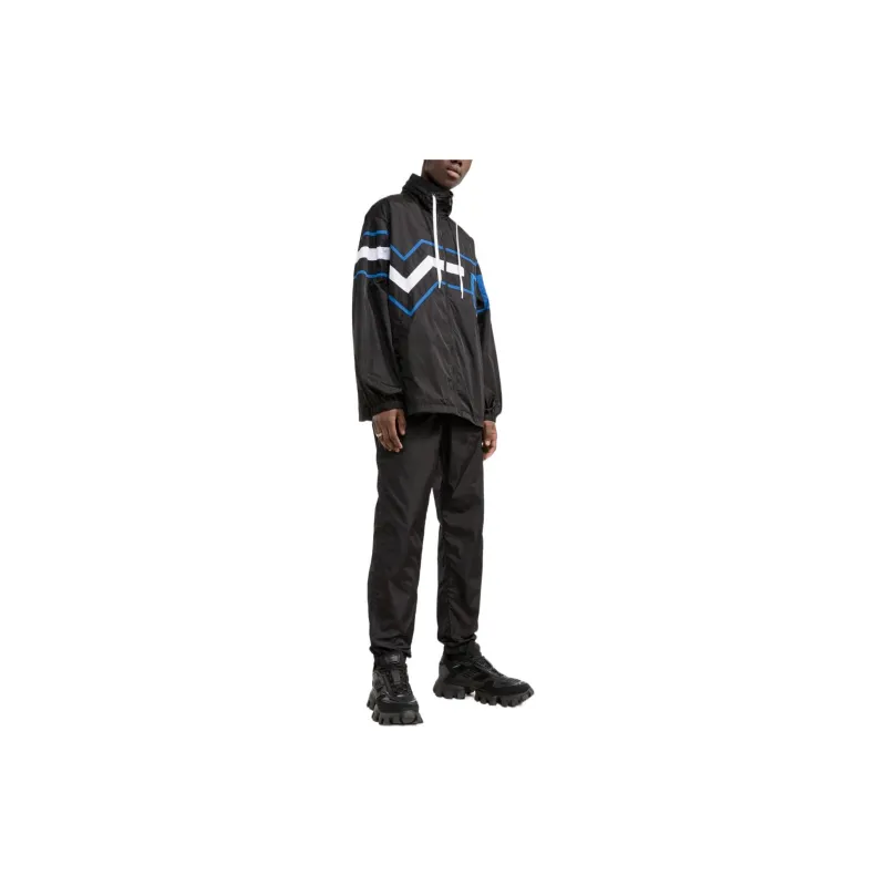 FANSIZHE VERSACE SS22 Casual Pants Men's Black-1