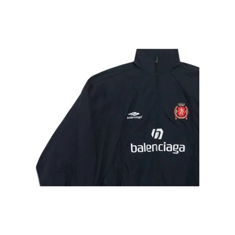 Balenciaga Soccer SS24 Jackets & Coats Regular Fit Men's Black-6