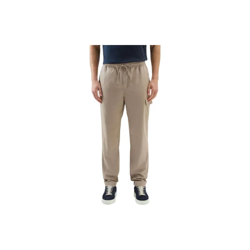 WOOLRICH Drawstring Straight Leg Pants-2