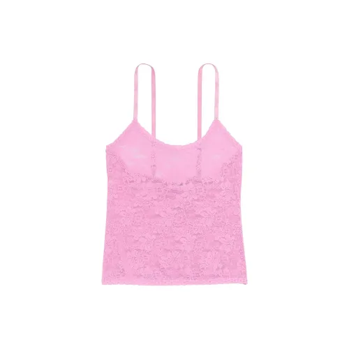 Victoria's Secret Camisoles Women's Moonstone Pink Lace