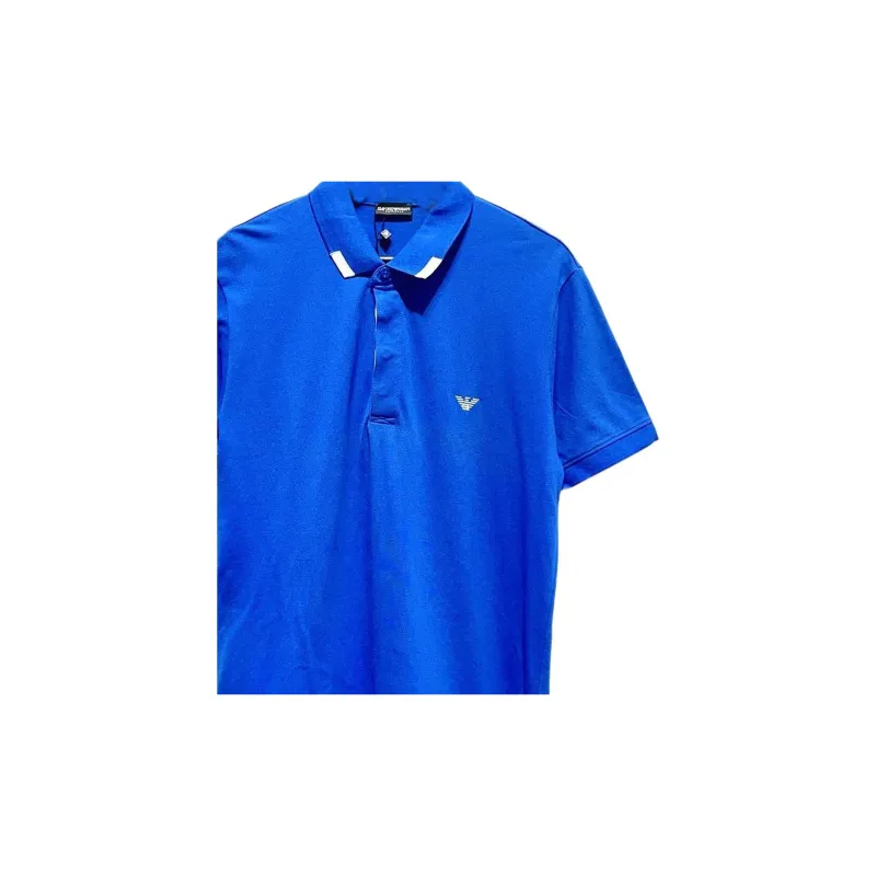 EMPORIO ARMANI Polo Shirt Men's Blue-2