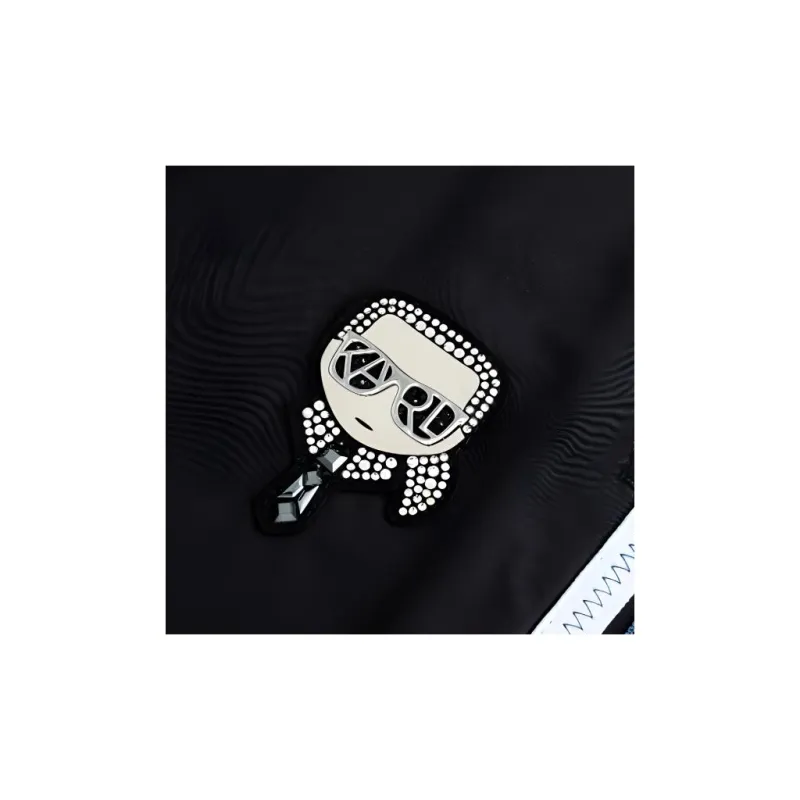 KARL LAGERFELD SS24 Casual Pants Men's Black-1