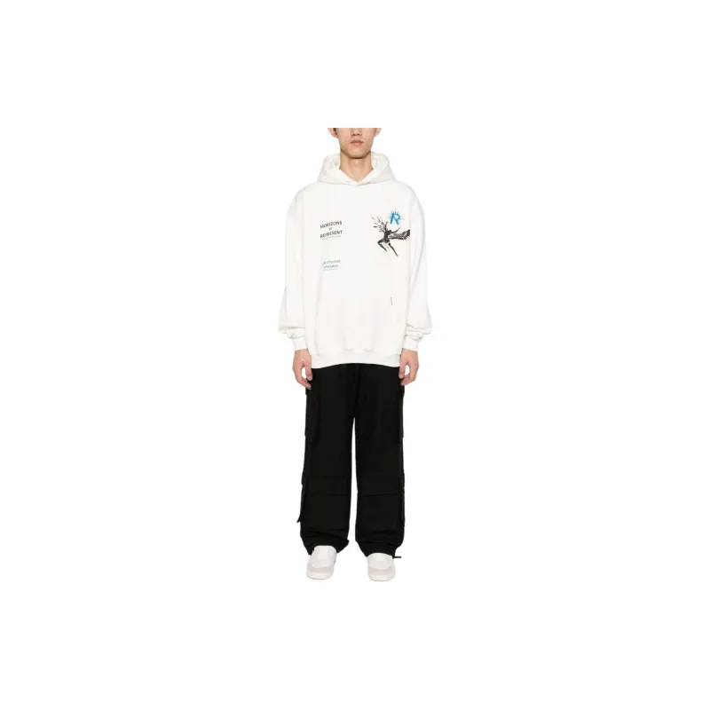 REPRESENT High Waist Straight Leg Cargo Pants-3