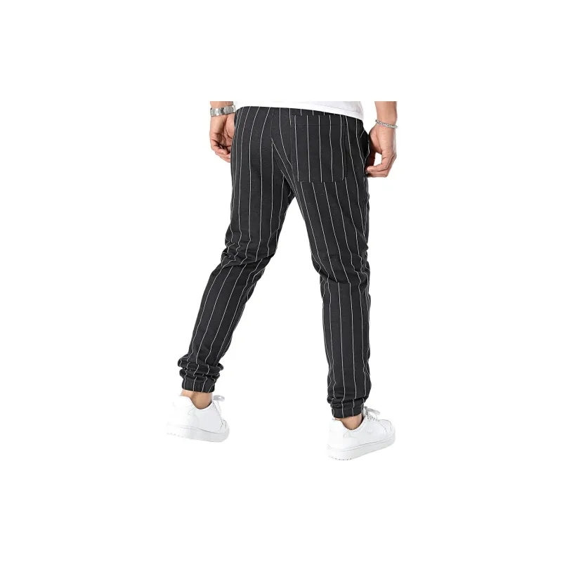 Adidas Pinstripe Fleece Pants-4