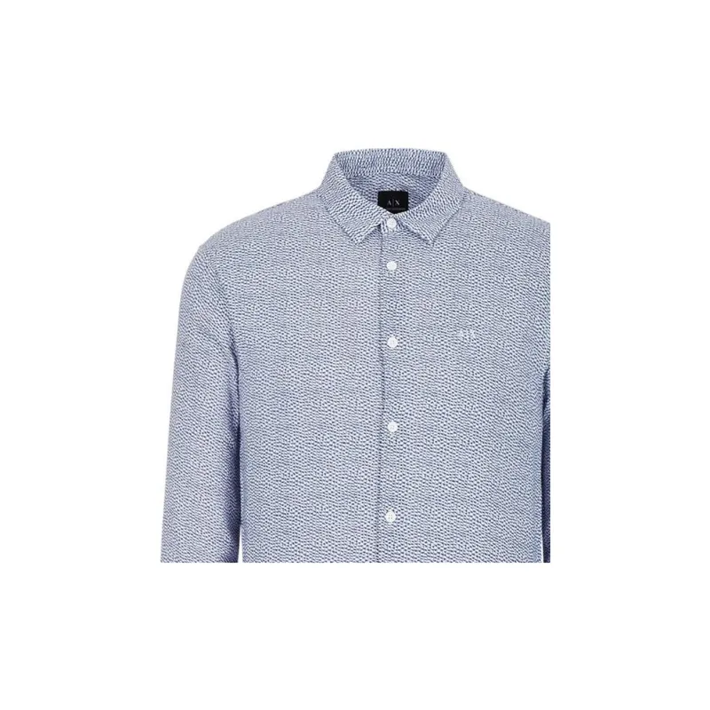 ARMANI EXCHANGE FW22 Shirt Men's Blue-5