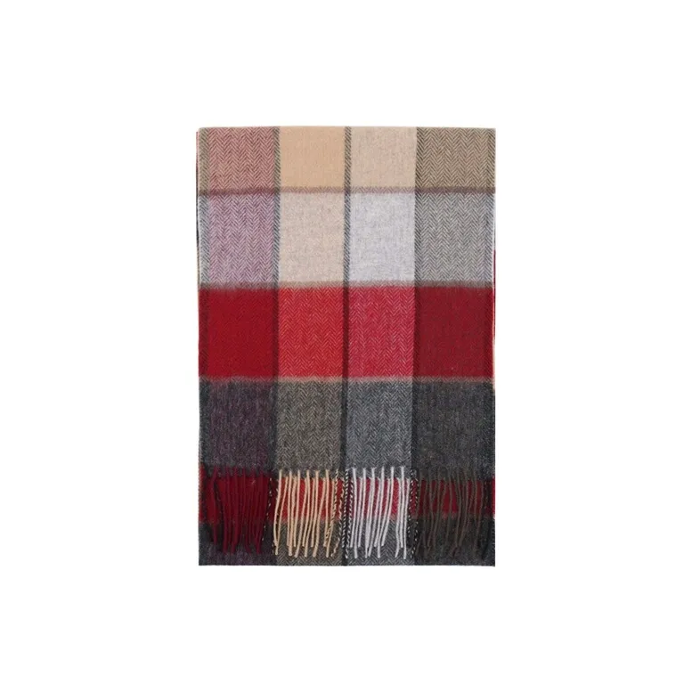 STUFFER 100% Pure Wool Knit Scarves Unisex-25