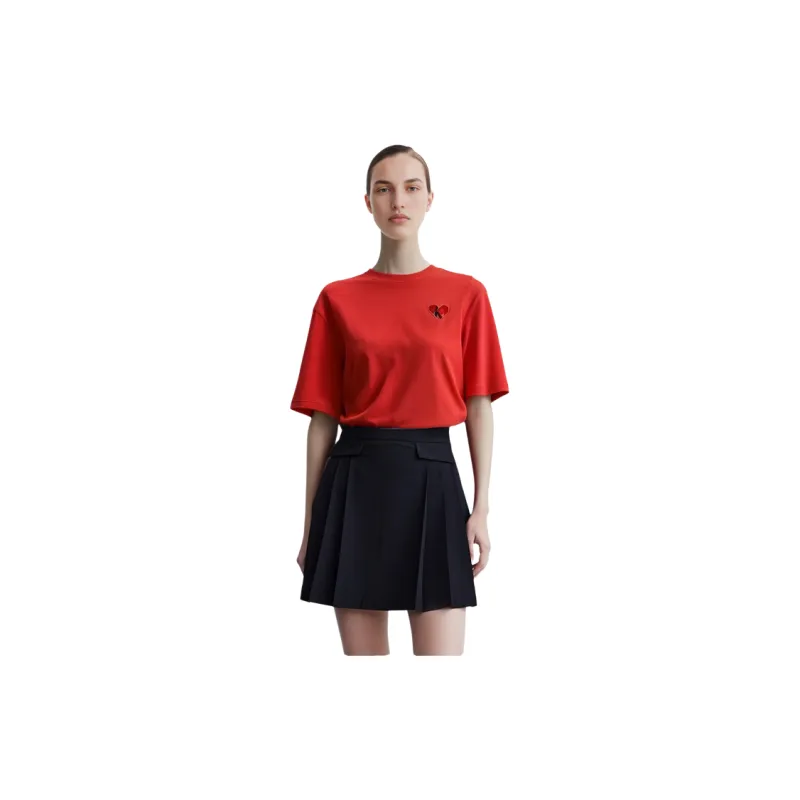 CALVIN KLEIN T Shirt Unisex Red-2