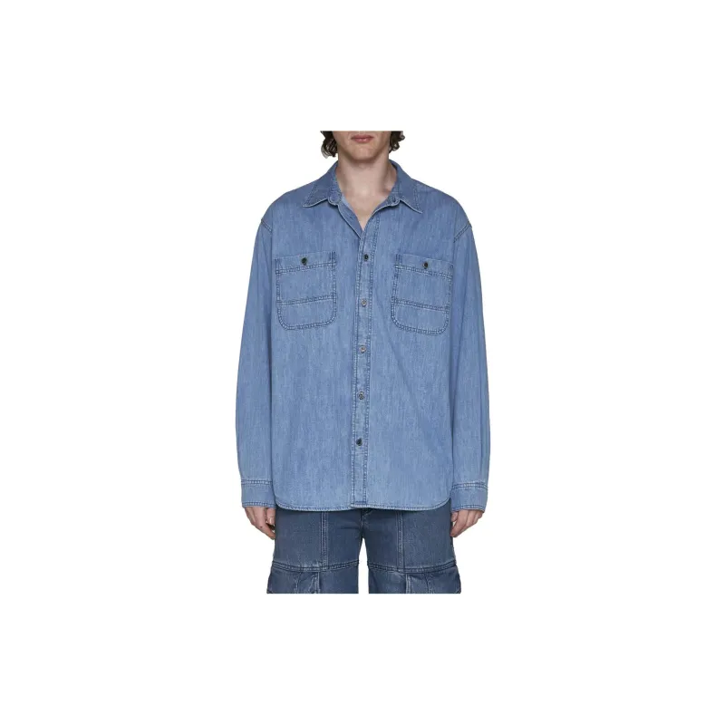 ISABEL MARANT Long Sleeved Button Up Shirt-2
