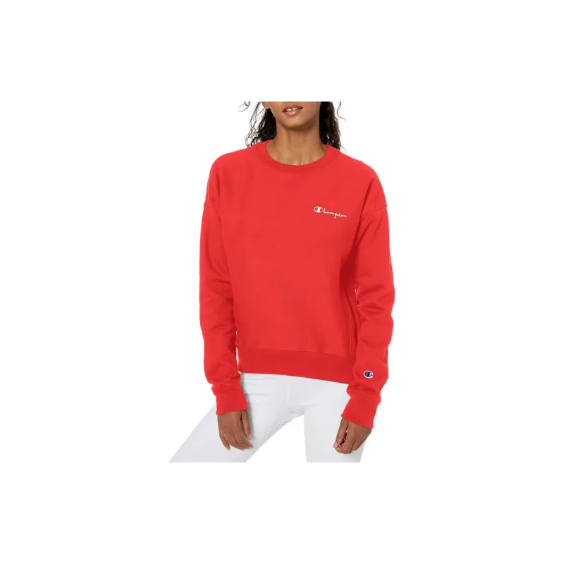Champion Sweatshirt US Version Unisex Red-2