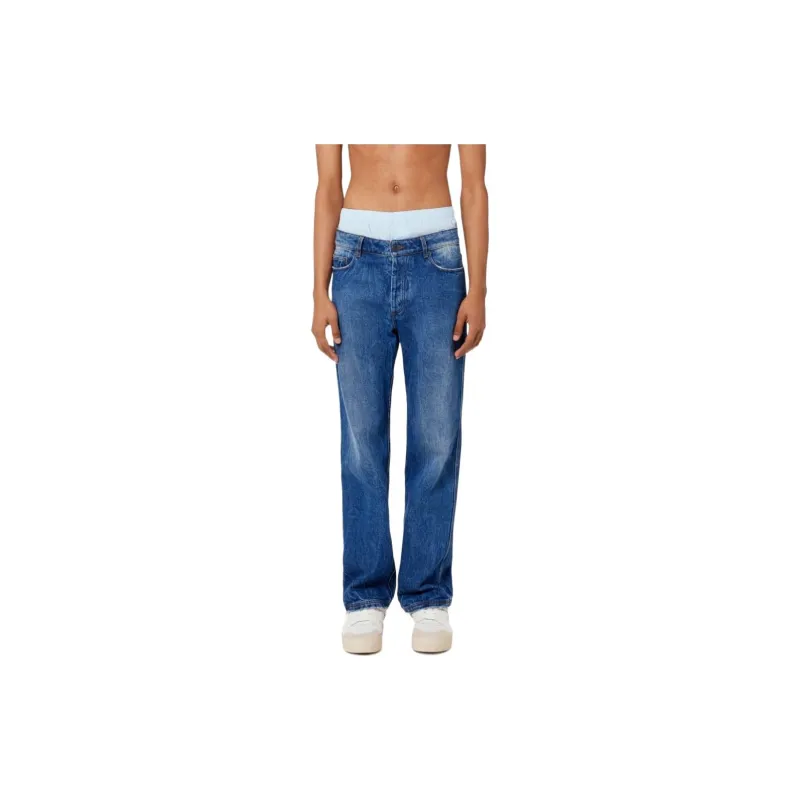 AMIPARIS Low rise Straight leg Jeans-1