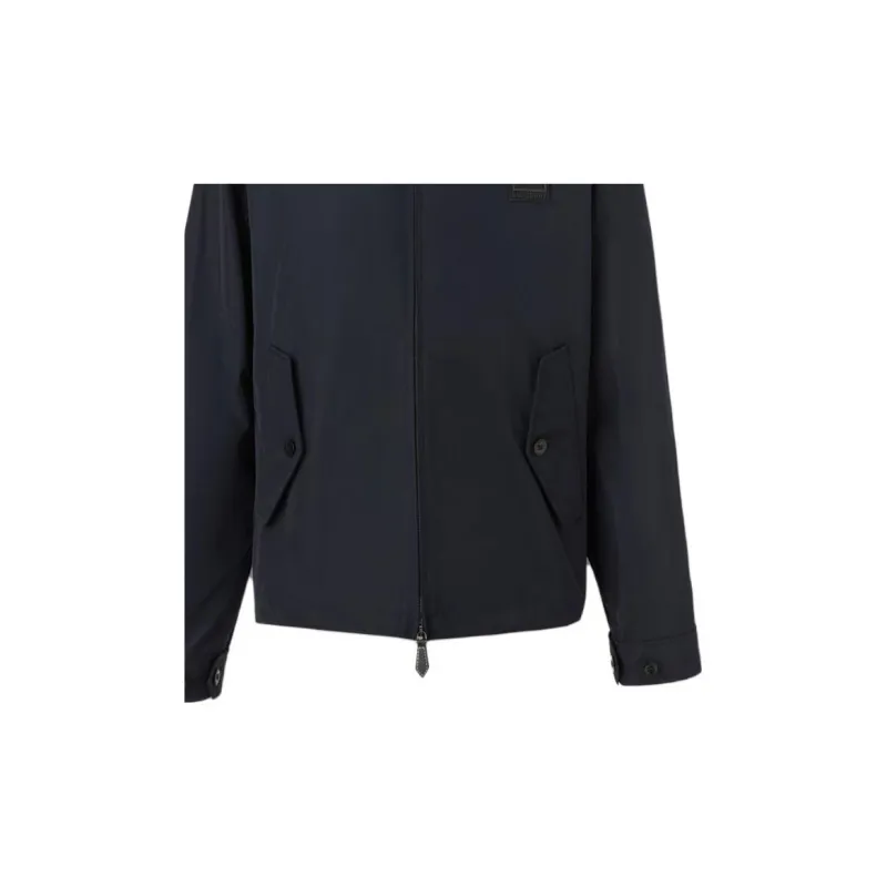 Burberry Letter Graphic Applique Harrington Jacket-6