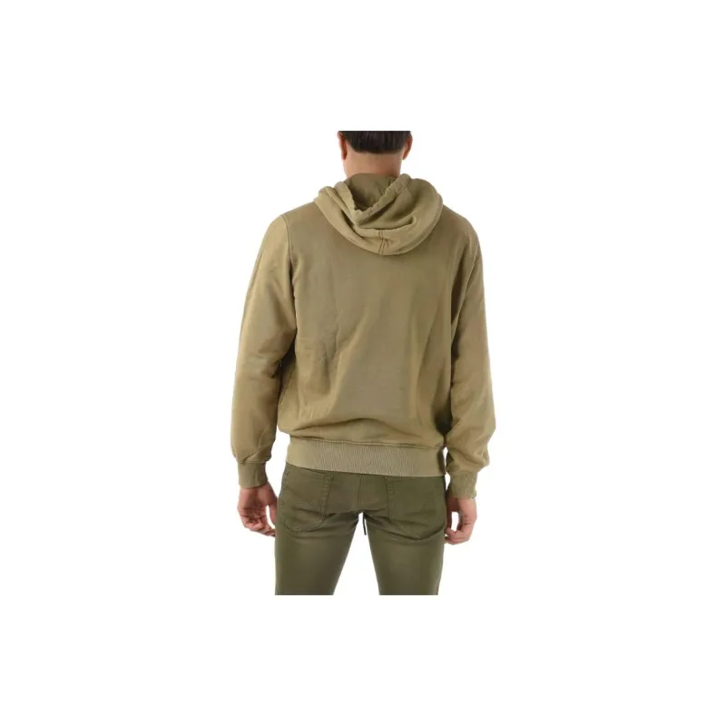 DIESEL Sweatshirts Men Green-2