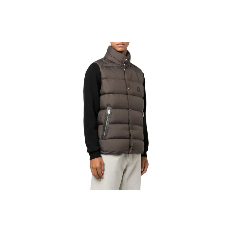 Moncler Treompan Series Vests Men Gray-2