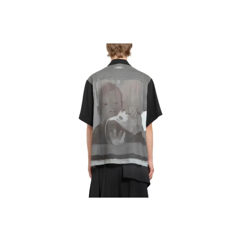 UNDERCOVER Print Polo Shirt-3