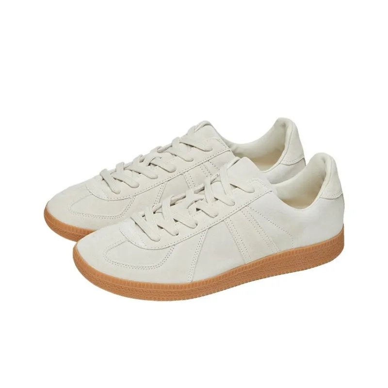 Norman Walsh Breathable Lightweight Low Top Running Shoes Unisex Beige-2